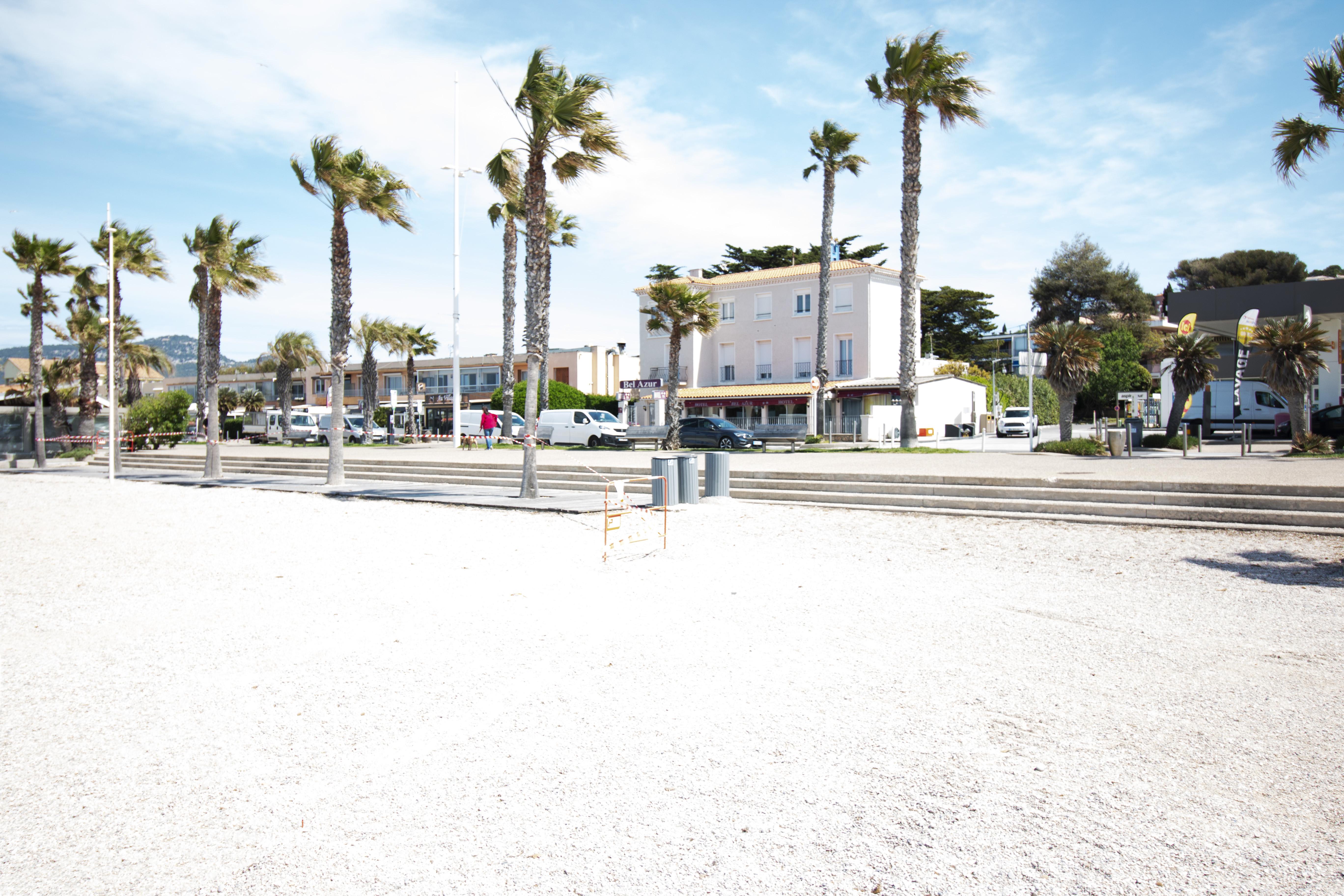 Hotel Bel Azur Six-Fours-les-Plages Exterior foto